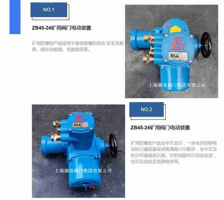 防爆型阀门电动装置说明书，手艺条件